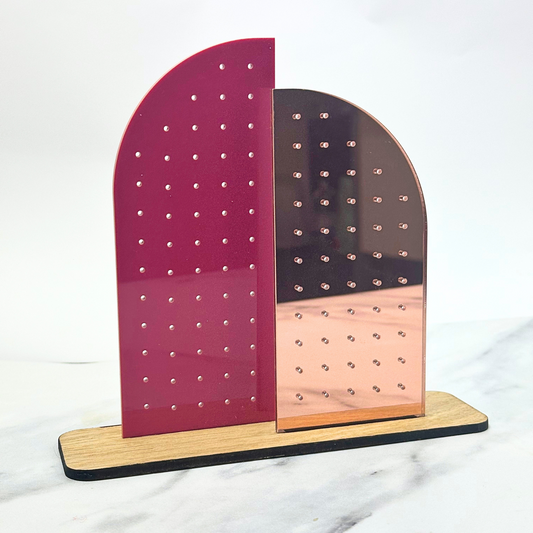 Arch Stud Earring Storage Holder