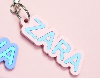 Personalised Name Keyring