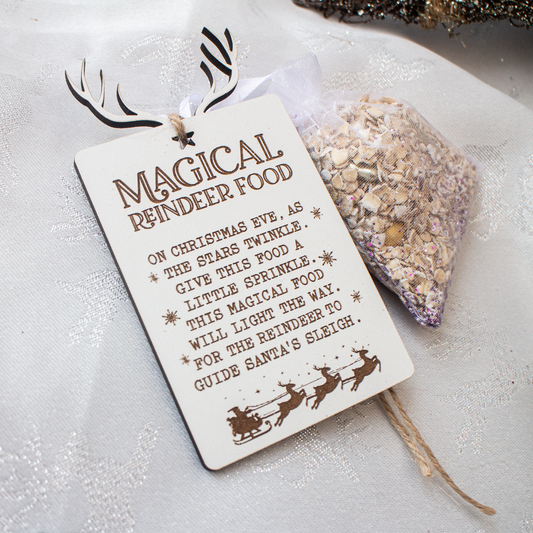 Reindeer Food Tag - Harwill & Fox