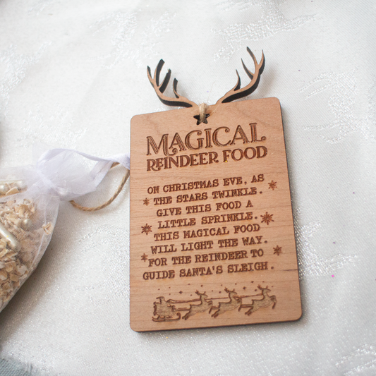 Reindeer Food Tag - Harwill & Fox
