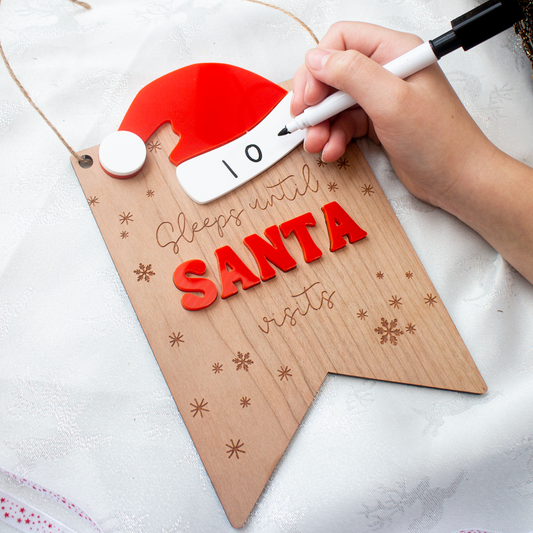 Santa Countdown Board - Harwill & Fox