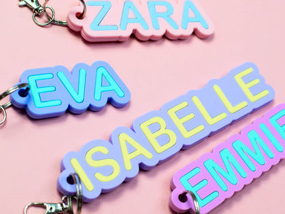 Personalised Name Keyring