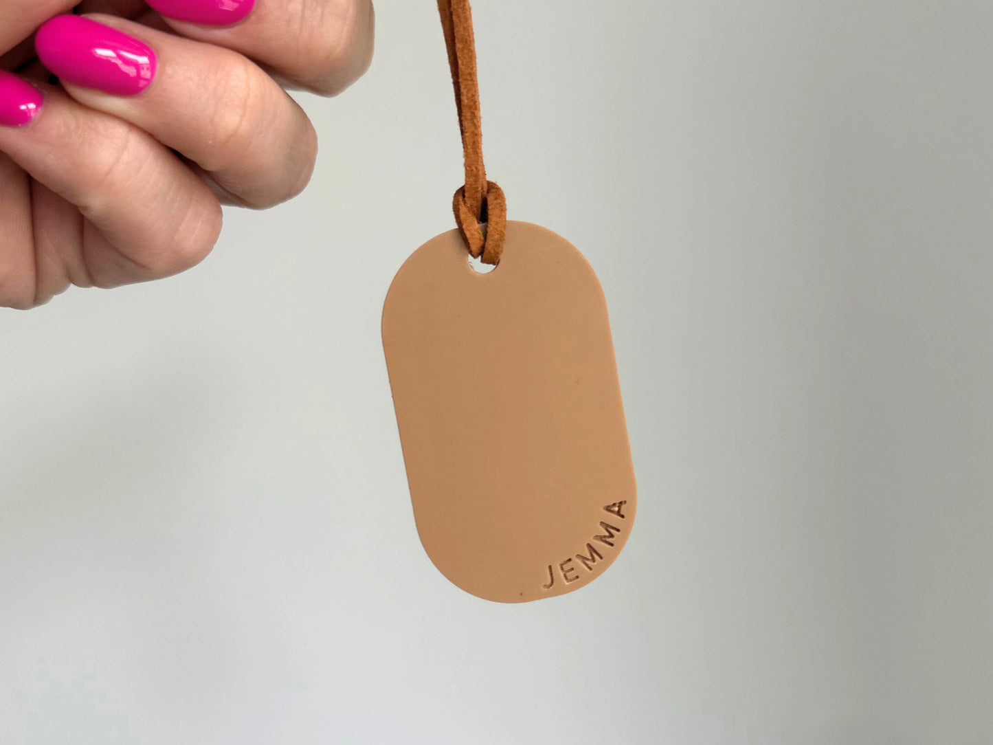 Luxury Oval Luggage Tag for Bags