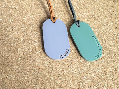 Luxury Oval Luggage Tag for Bags