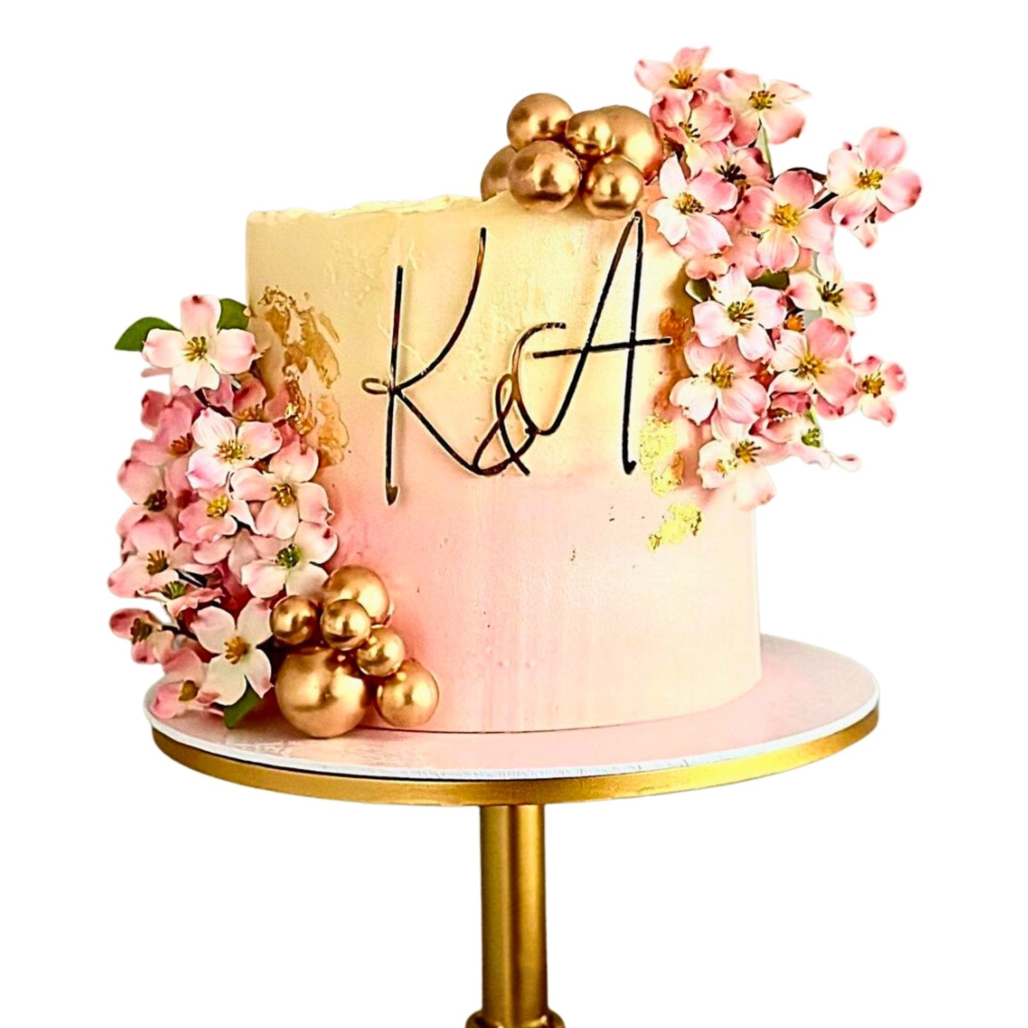 Initials Wedding Cake Charm - Harwill & Fox