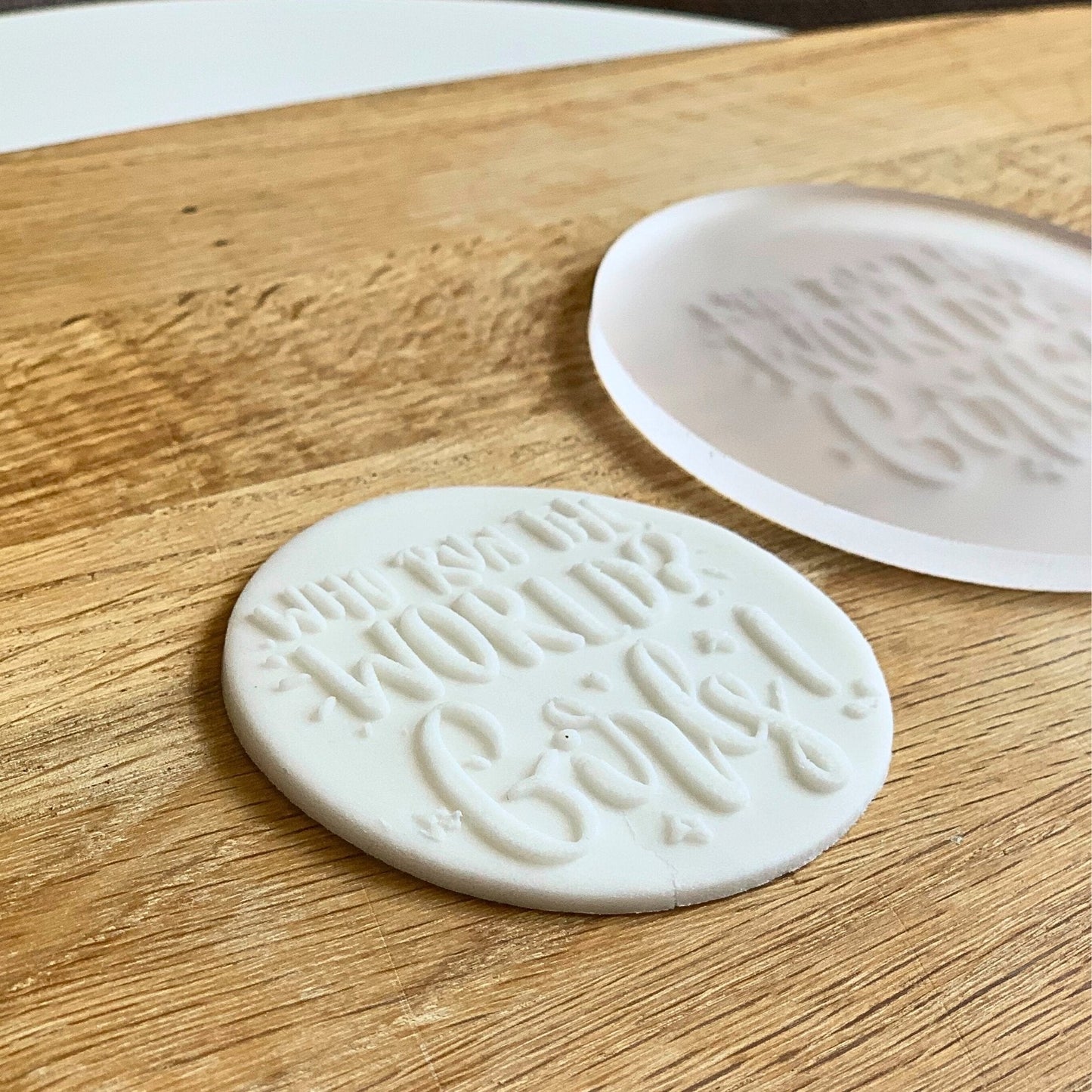 Who run the world Girls Fondant Embosser - Harwill & Fox